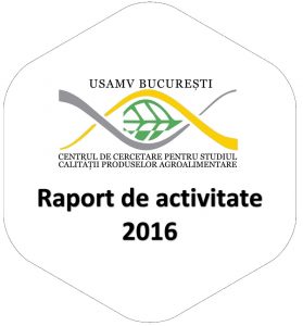 Raport de activitate 2016