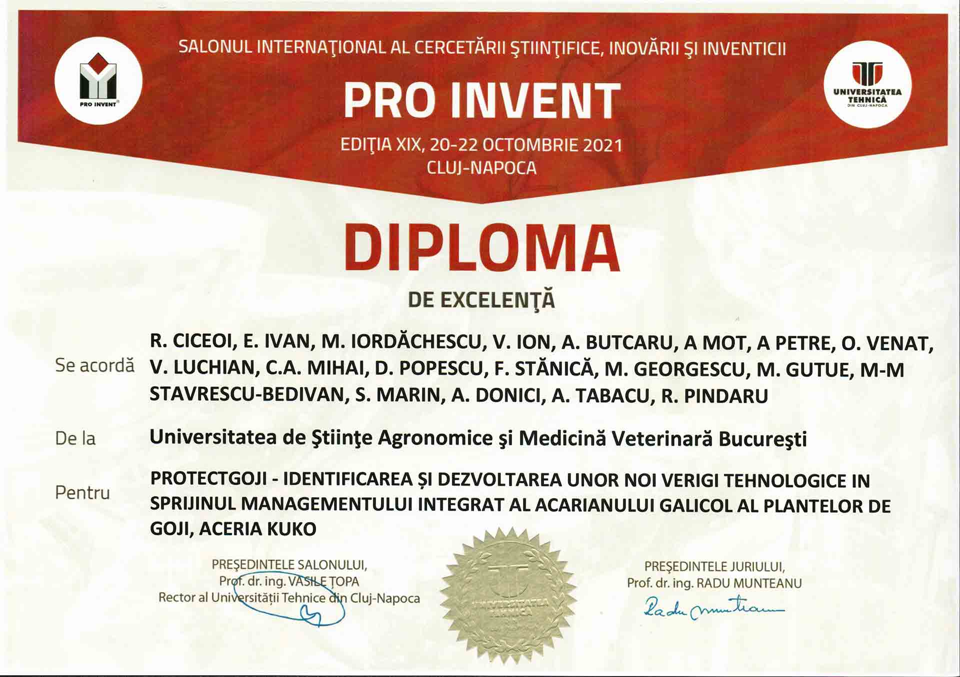 Diploma Pro Invent